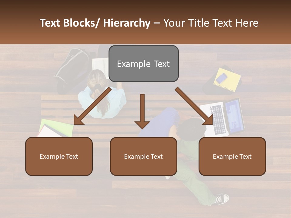 Sunset Senior White PowerPoint Template