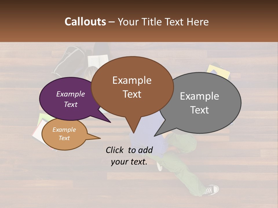 Sunset Senior White PowerPoint Template