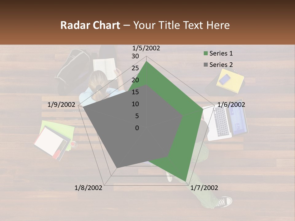 Sunset Senior White PowerPoint Template
