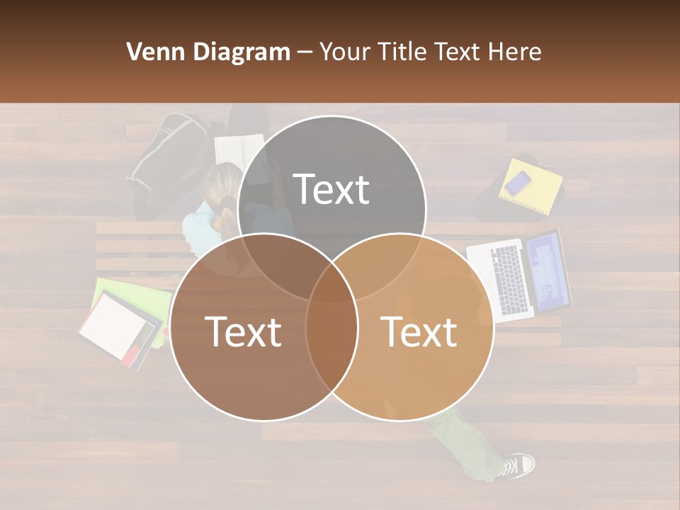 Sunset Senior White PowerPoint Template