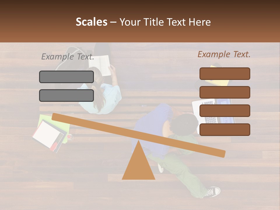 Sunset Senior White PowerPoint Template