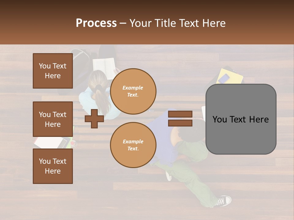 Sunset Senior White PowerPoint Template