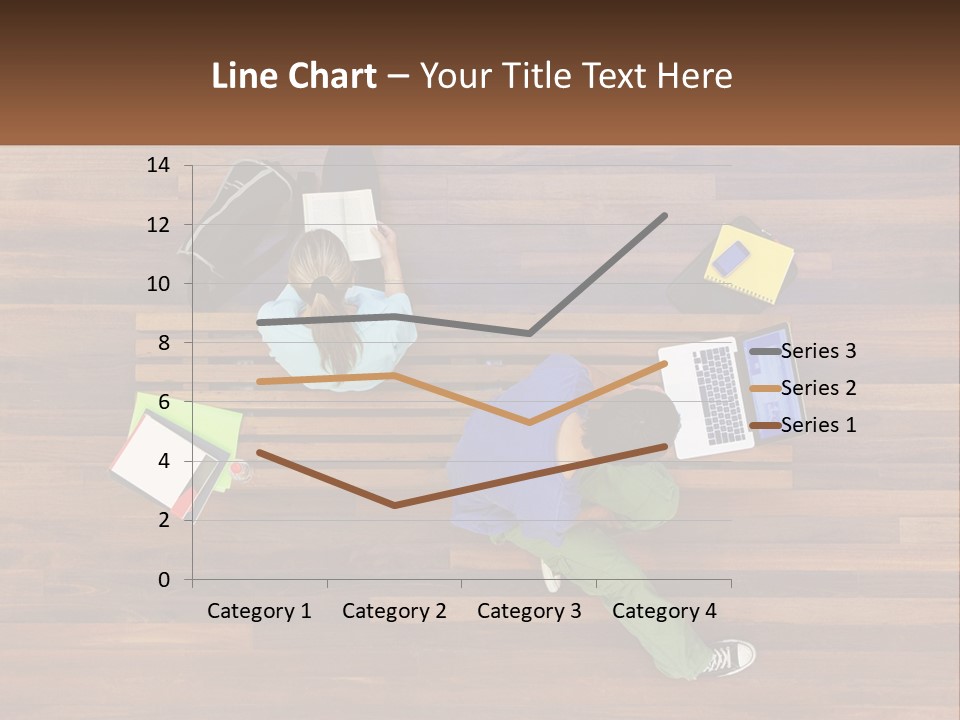 Sunset Senior White PowerPoint Template