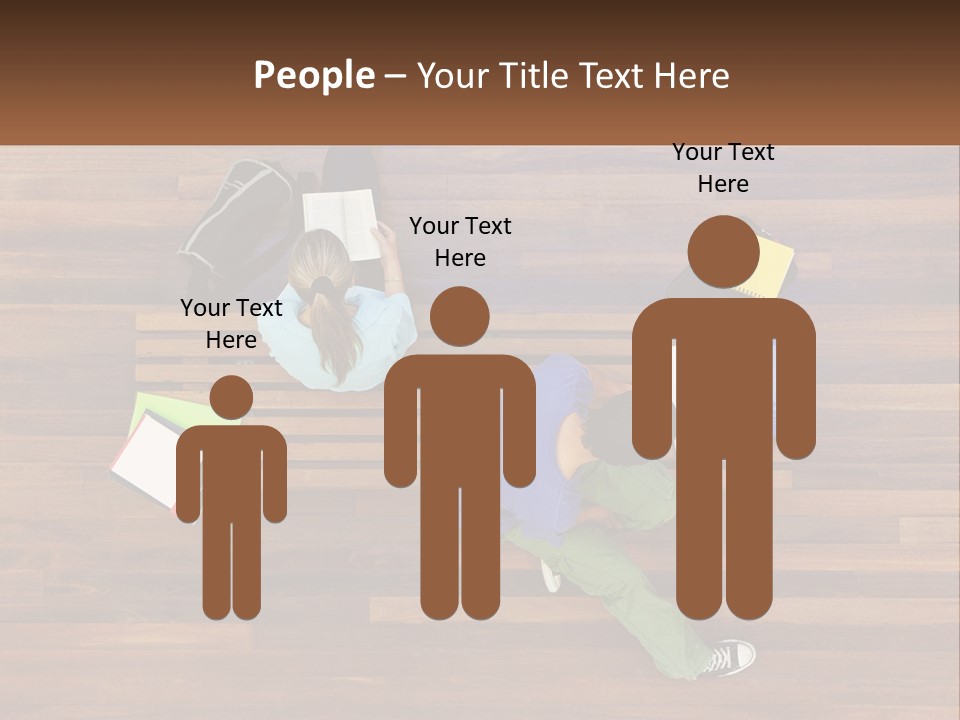 Sunset Senior White PowerPoint Template