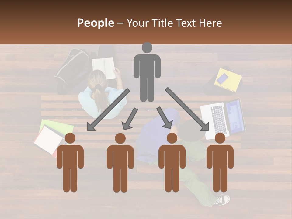 Sunset Senior White PowerPoint Template