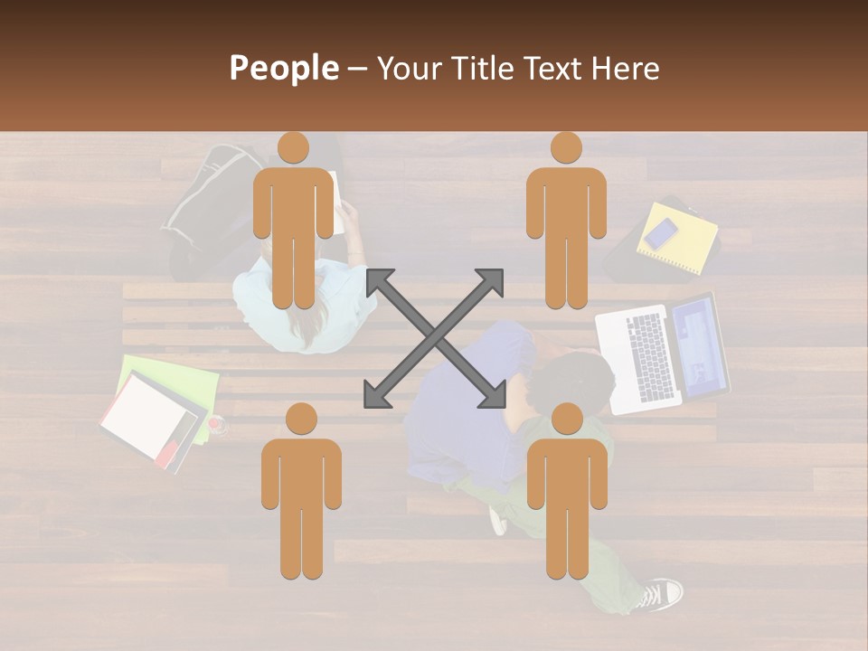 Sunset Senior White PowerPoint Template