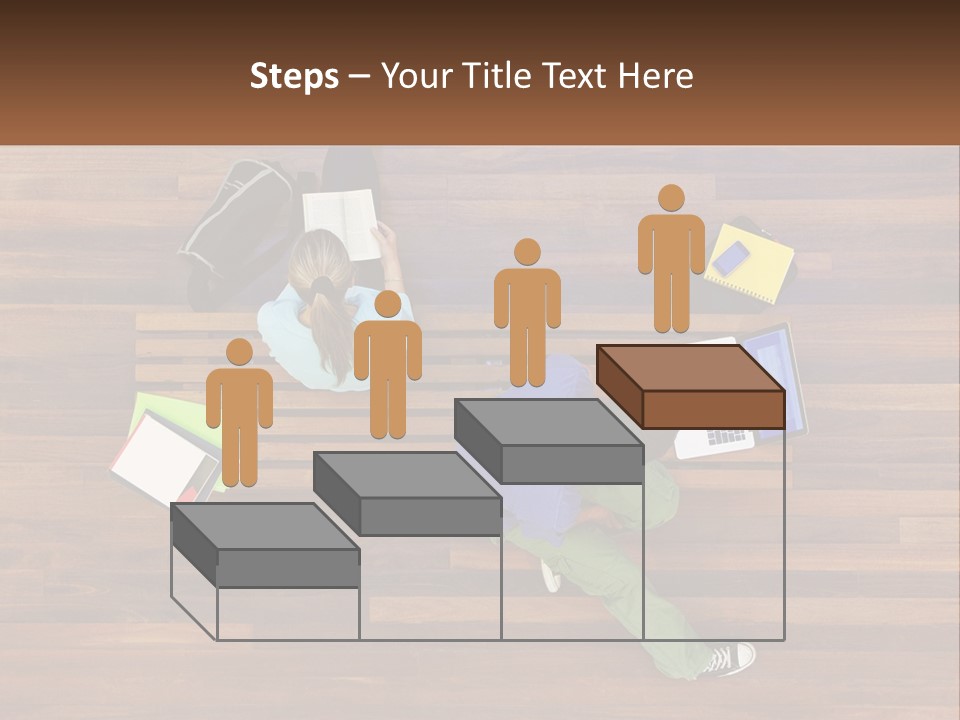 Sunset Senior White PowerPoint Template