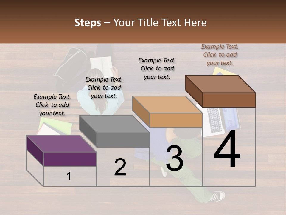 Sunset Senior White PowerPoint Template