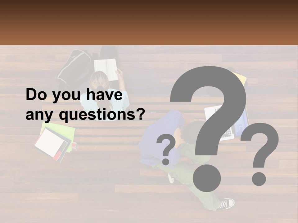 Sunset Senior White PowerPoint Template