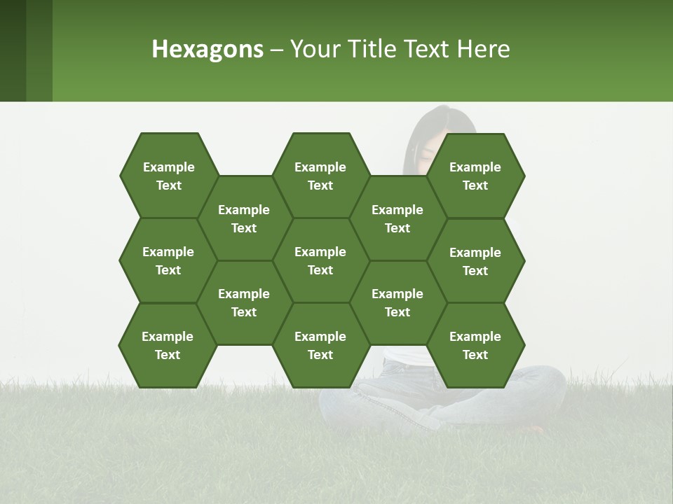 Peaceful Parent Daughter PowerPoint Template