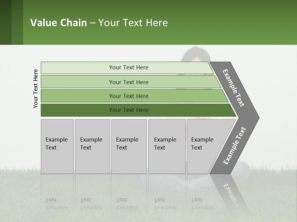Peaceful Parent Daughter PowerPoint Template