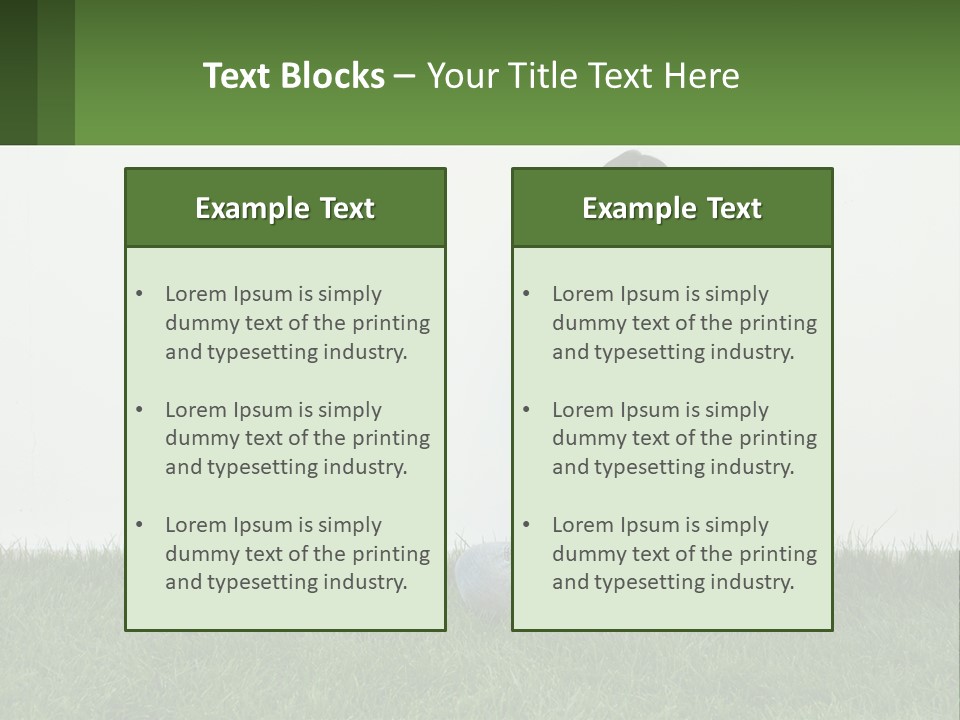 Peaceful Parent Daughter PowerPoint Template