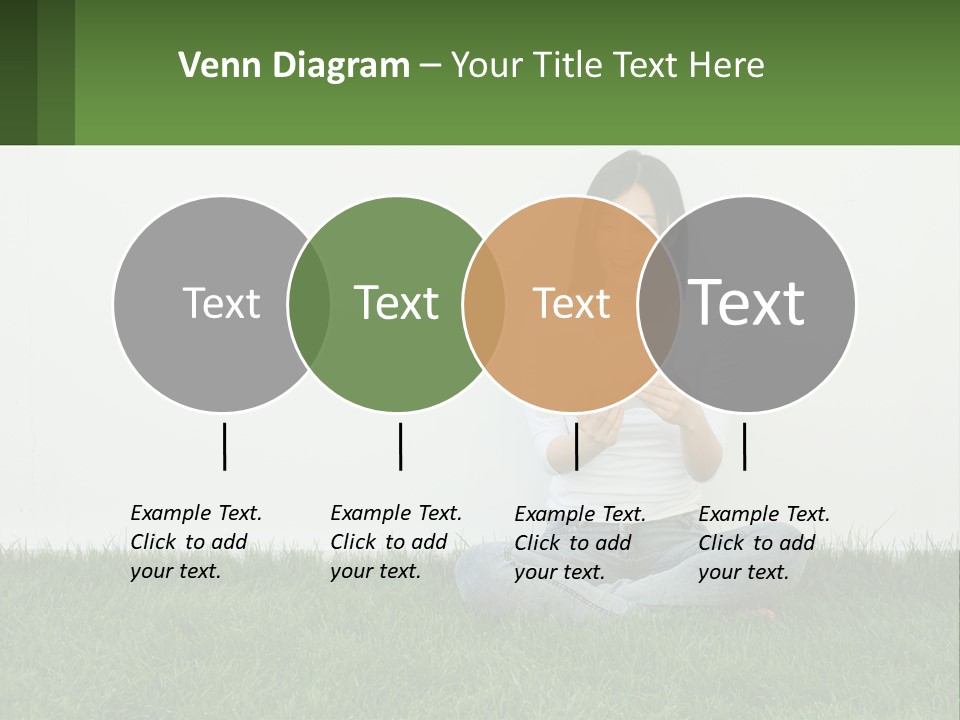 Peaceful Parent Daughter PowerPoint Template