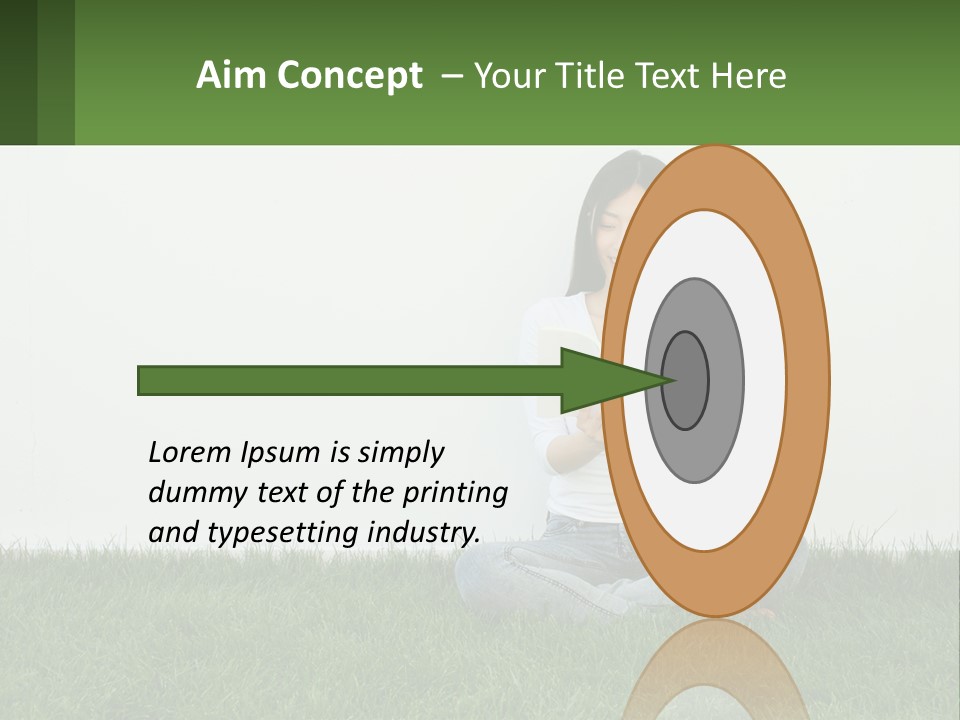 Peaceful Parent Daughter PowerPoint Template