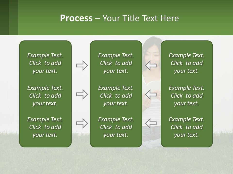 Peaceful Parent Daughter PowerPoint Template