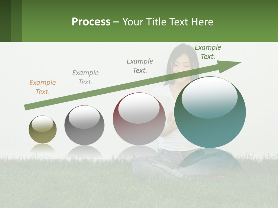 Peaceful Parent Daughter PowerPoint Template