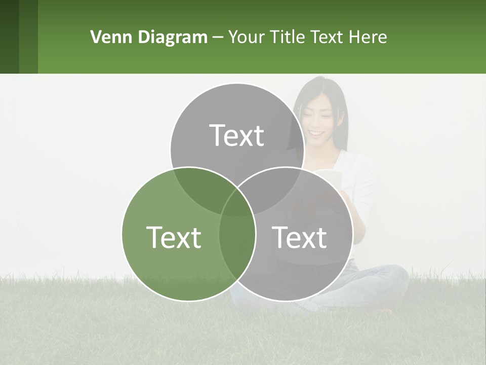 Peaceful Parent Daughter PowerPoint Template