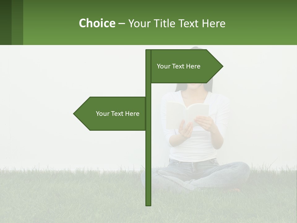 Peaceful Parent Daughter PowerPoint Template