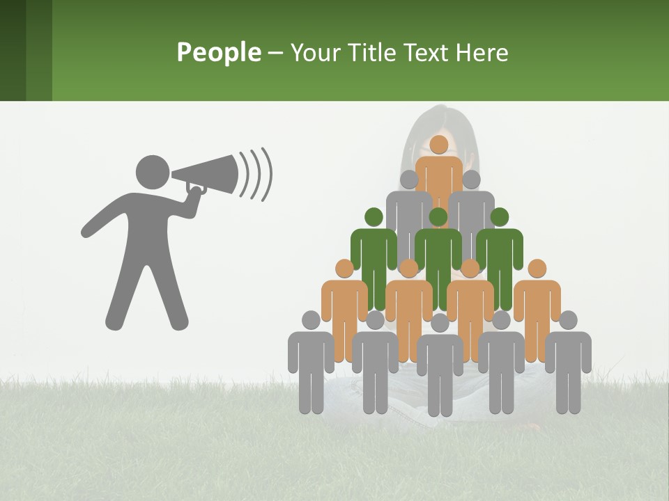 Peaceful Parent Daughter PowerPoint Template