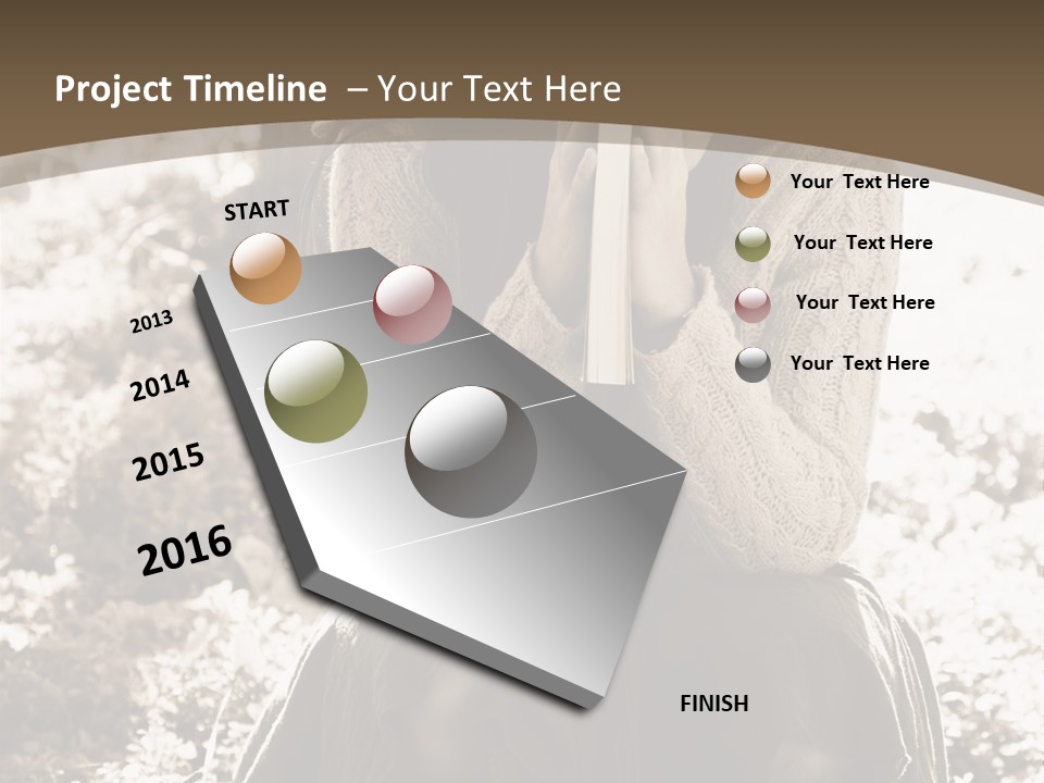 Retired Coast Sea PowerPoint Template