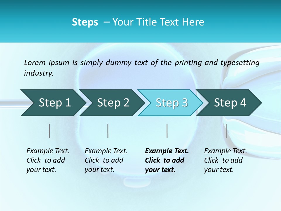 Sea Sand Peaceful PowerPoint Template
