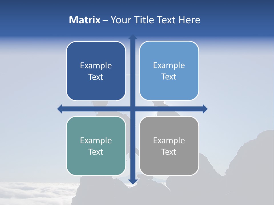 Coastal Lifestyle Sunrise PowerPoint Template