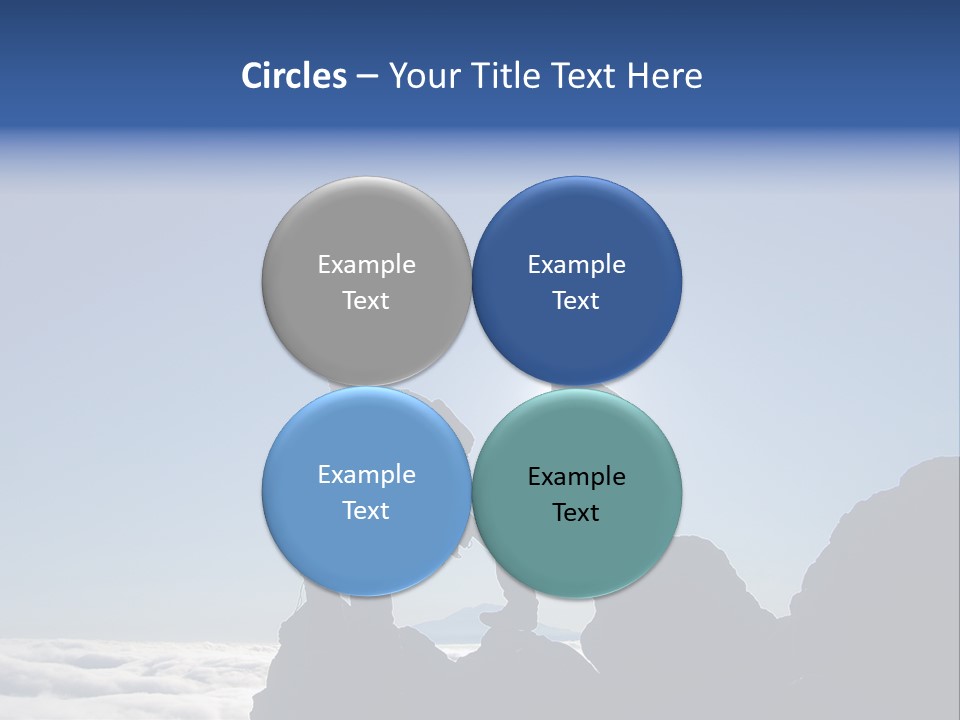 Coastal Lifestyle Sunrise PowerPoint Template