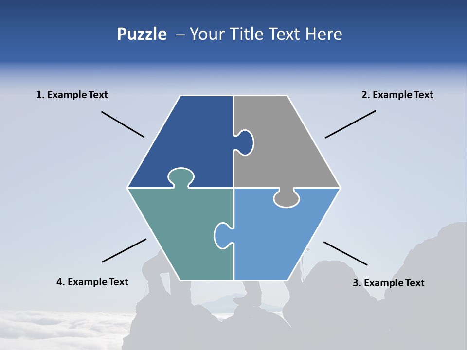 Coastal Lifestyle Sunrise PowerPoint Template