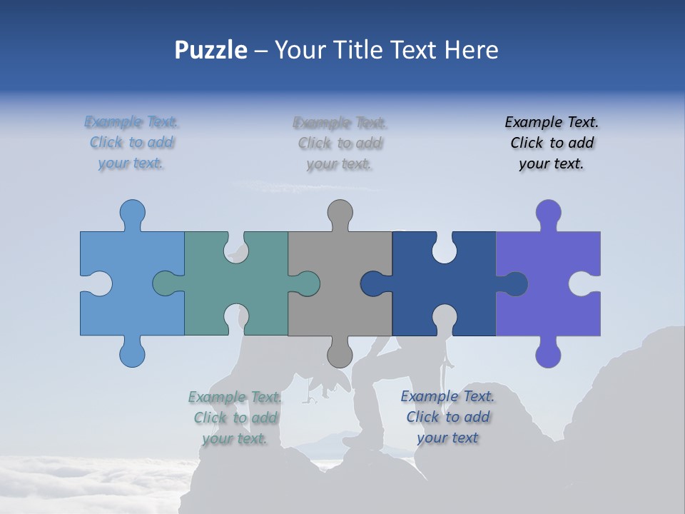 Coastal Lifestyle Sunrise PowerPoint Template