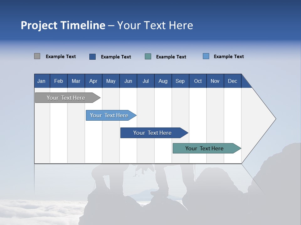 Coastal Lifestyle Sunrise PowerPoint Template