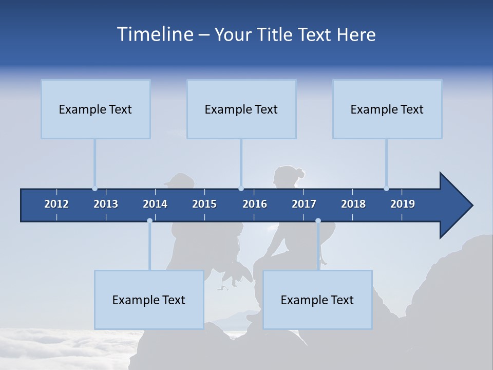 Coastal Lifestyle Sunrise PowerPoint Template