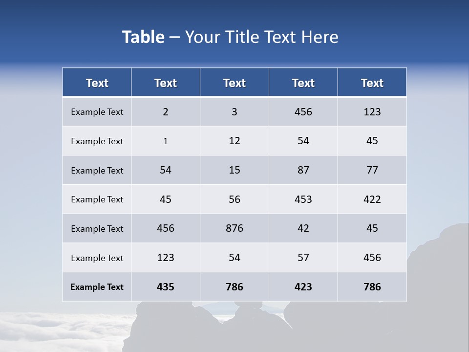Coastal Lifestyle Sunrise PowerPoint Template
