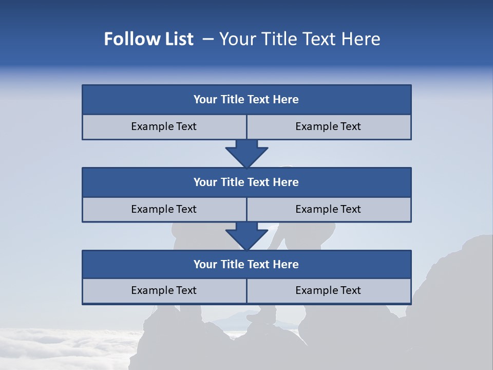 Coastal Lifestyle Sunrise PowerPoint Template