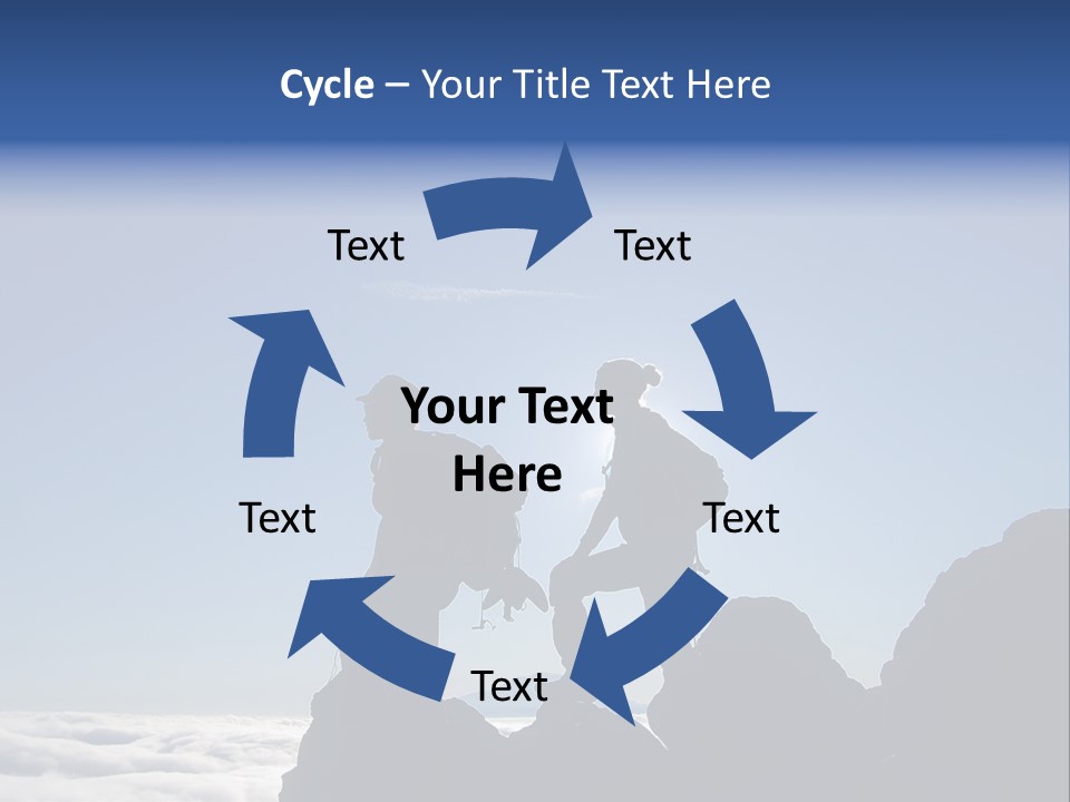 Coastal Lifestyle Sunrise PowerPoint Template