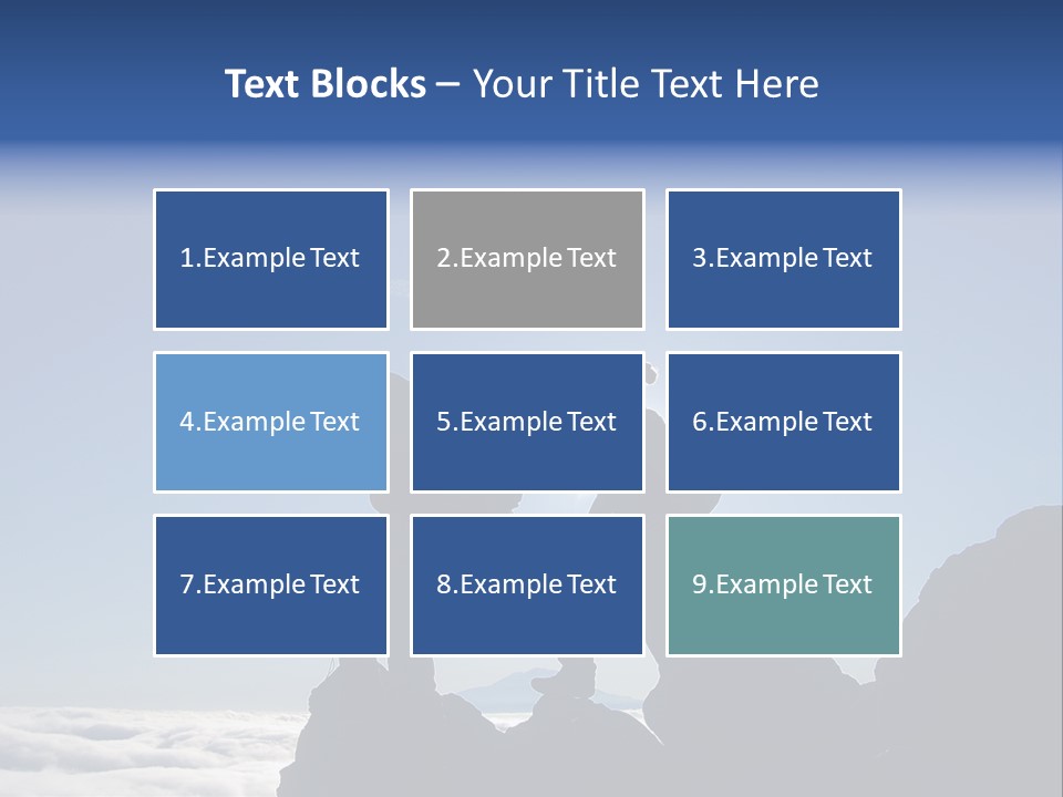 Coastal Lifestyle Sunrise PowerPoint Template