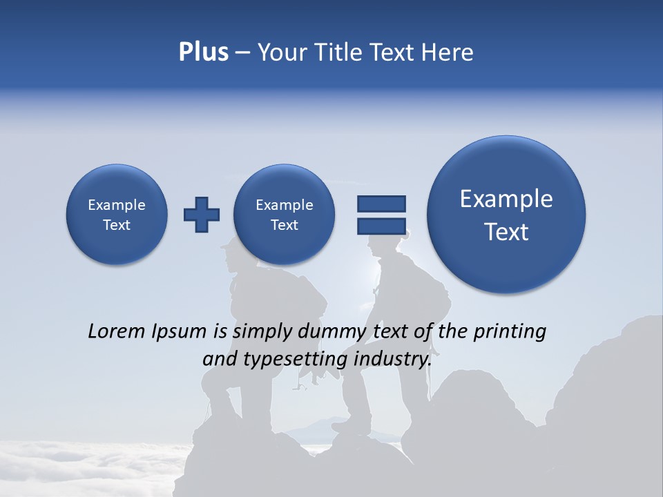 Coastal Lifestyle Sunrise PowerPoint Template