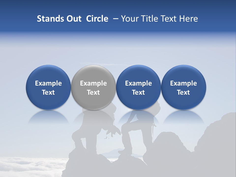 Coastal Lifestyle Sunrise PowerPoint Template