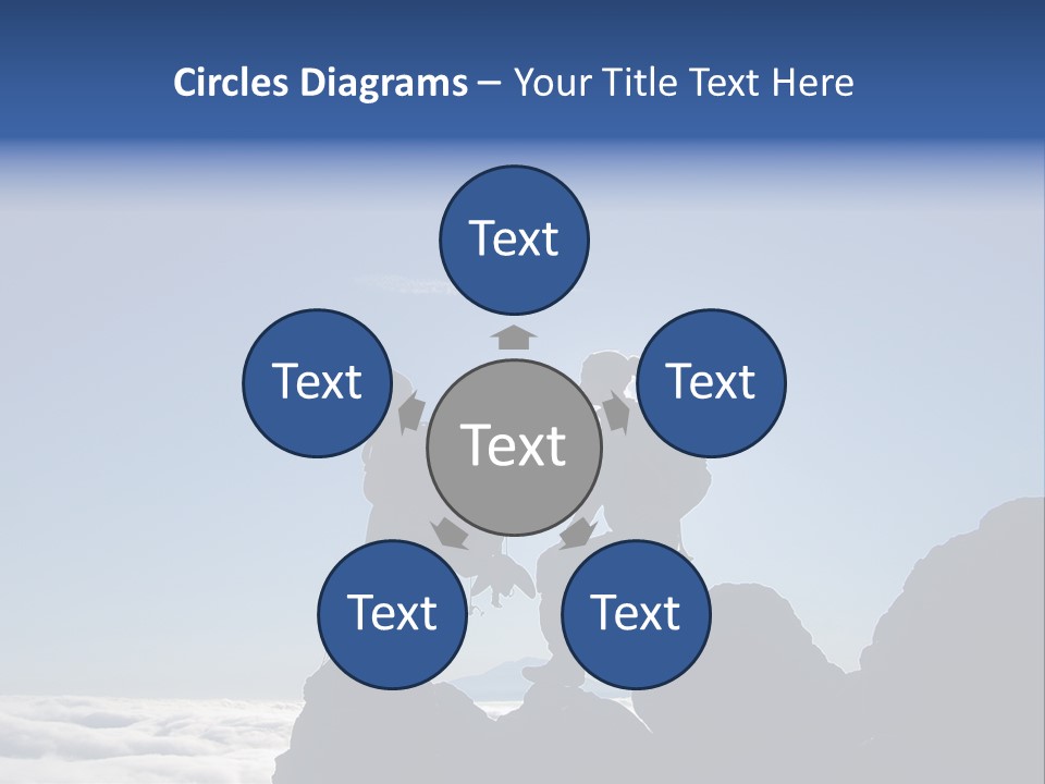 Coastal Lifestyle Sunrise PowerPoint Template