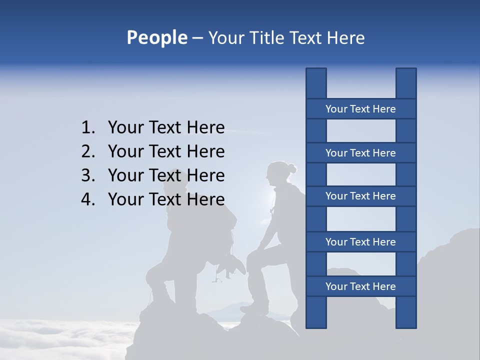 Coastal Lifestyle Sunrise PowerPoint Template