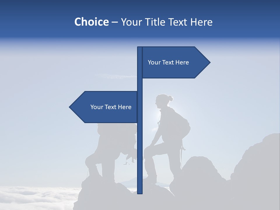 Coastal Lifestyle Sunrise PowerPoint Template