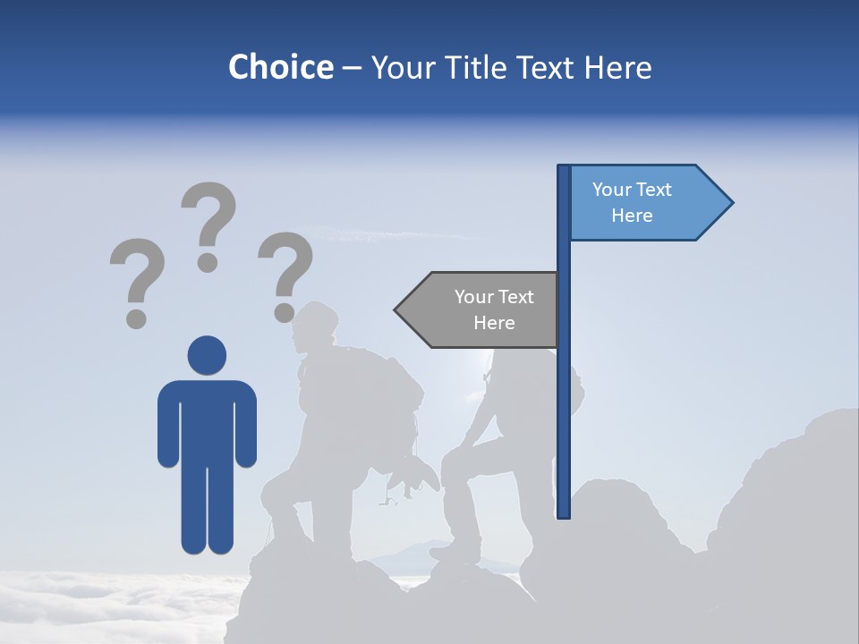 Coastal Lifestyle Sunrise PowerPoint Template