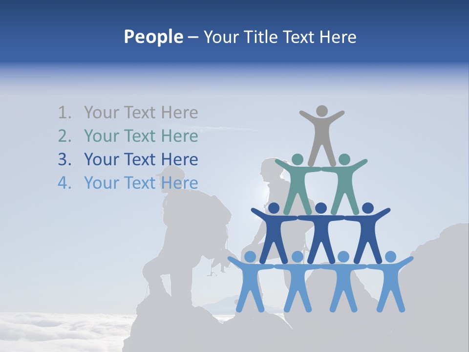 Coastal Lifestyle Sunrise PowerPoint Template