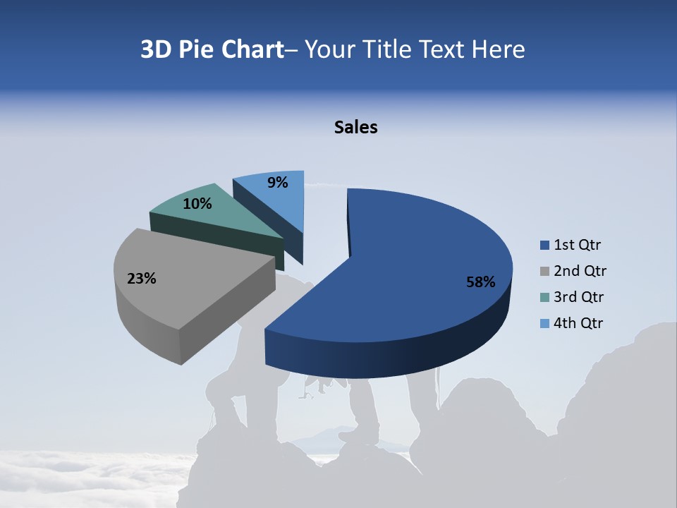 Coastal Lifestyle Sunrise PowerPoint Template
