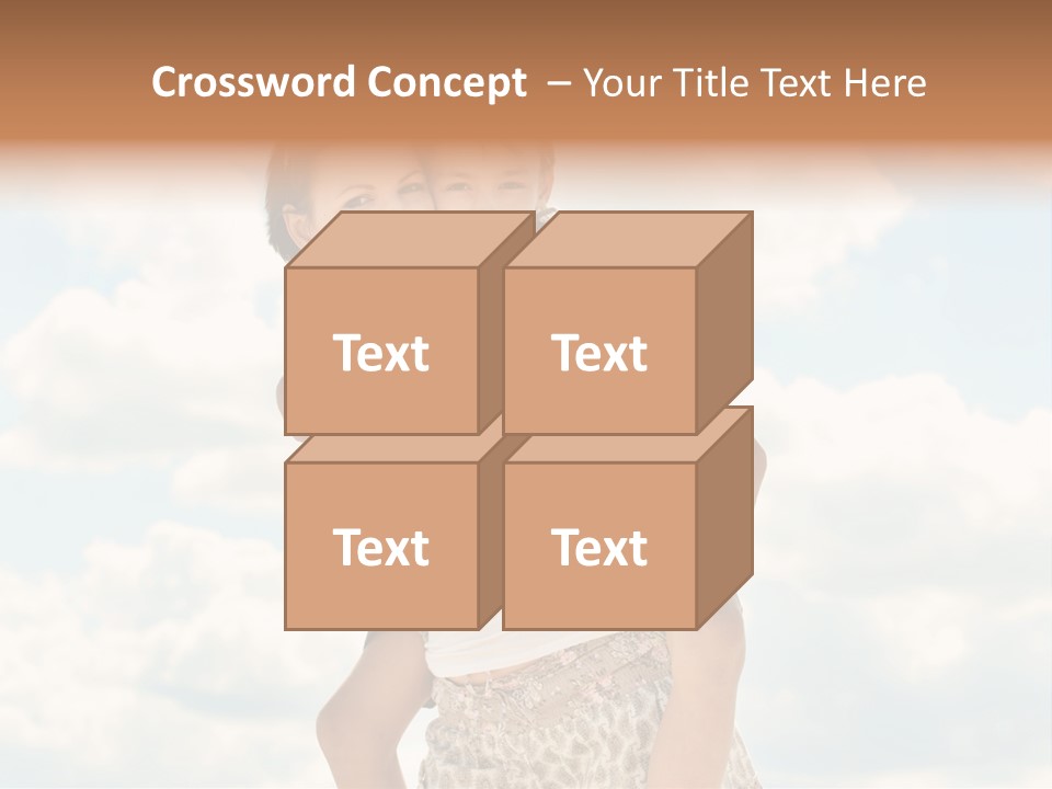 Lifestyle Wellness Beach PowerPoint Template