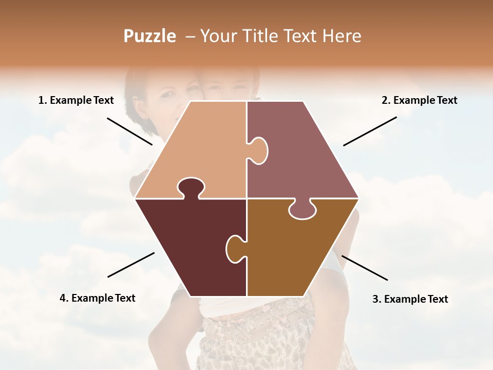 Lifestyle Wellness Beach PowerPoint Template