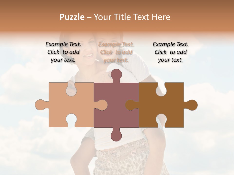 Lifestyle Wellness Beach PowerPoint Template