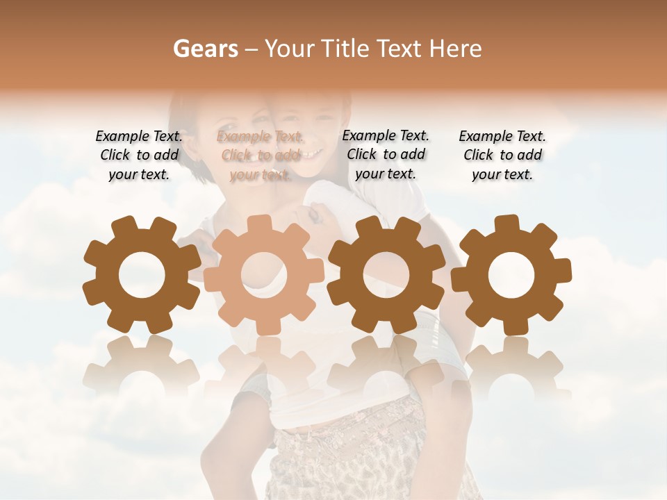 Lifestyle Wellness Beach PowerPoint Template