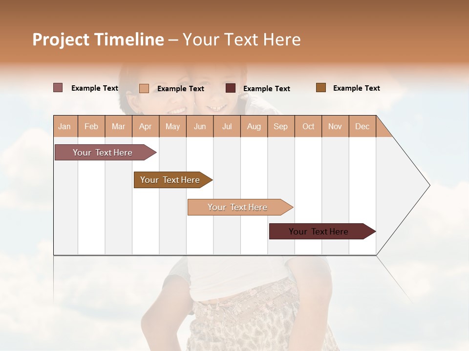 Lifestyle Wellness Beach PowerPoint Template