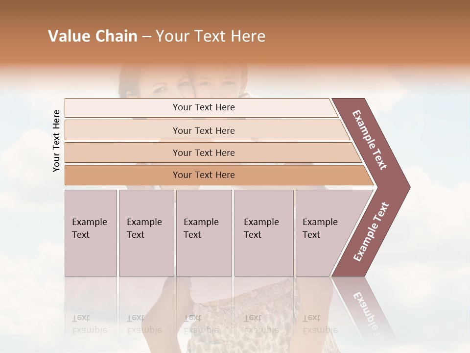 Lifestyle Wellness Beach PowerPoint Template