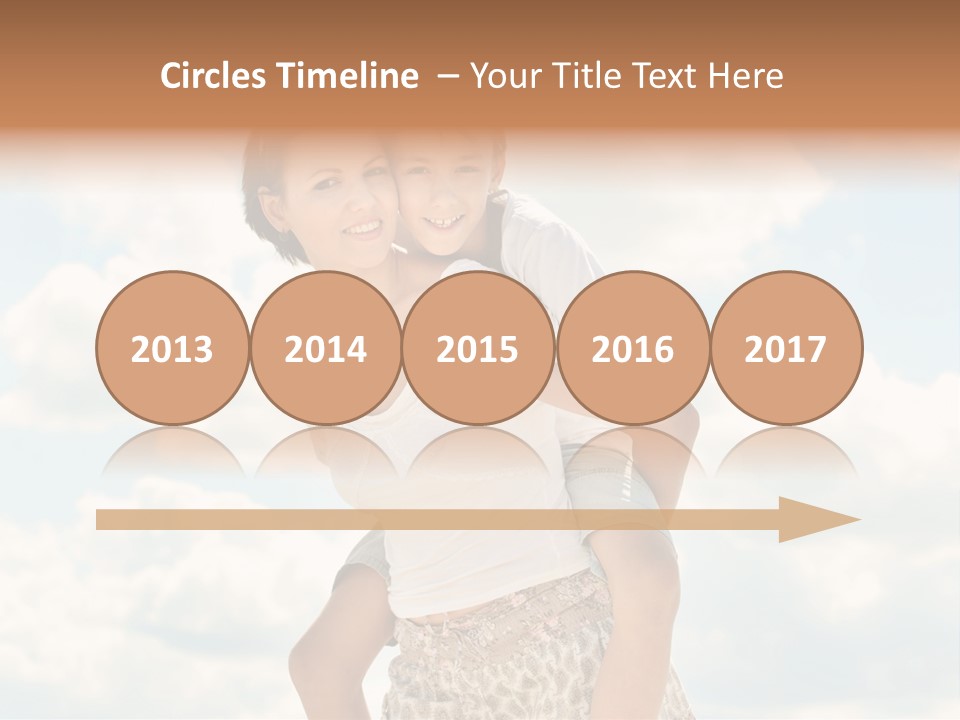 Lifestyle Wellness Beach PowerPoint Template